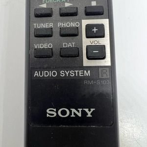 Sony remote control RM-S103